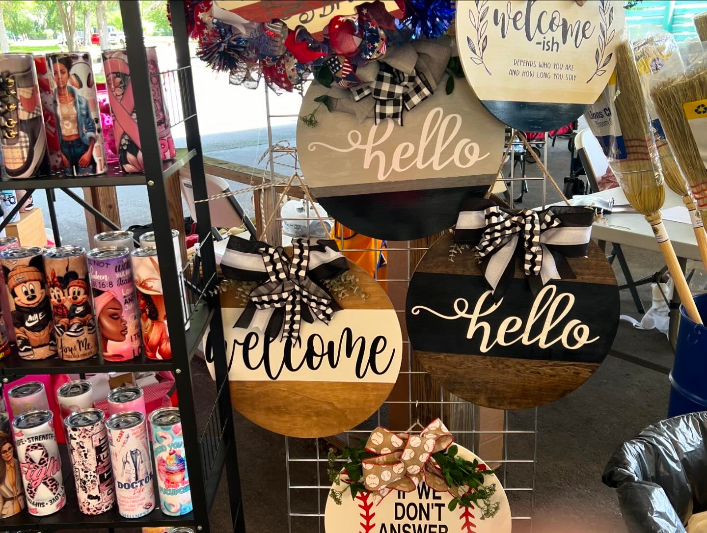 Custom 18" Round Wreath