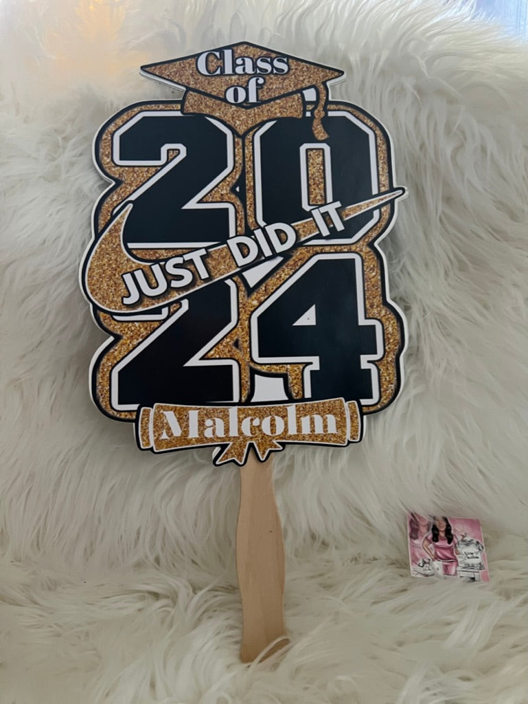 Graduation fans