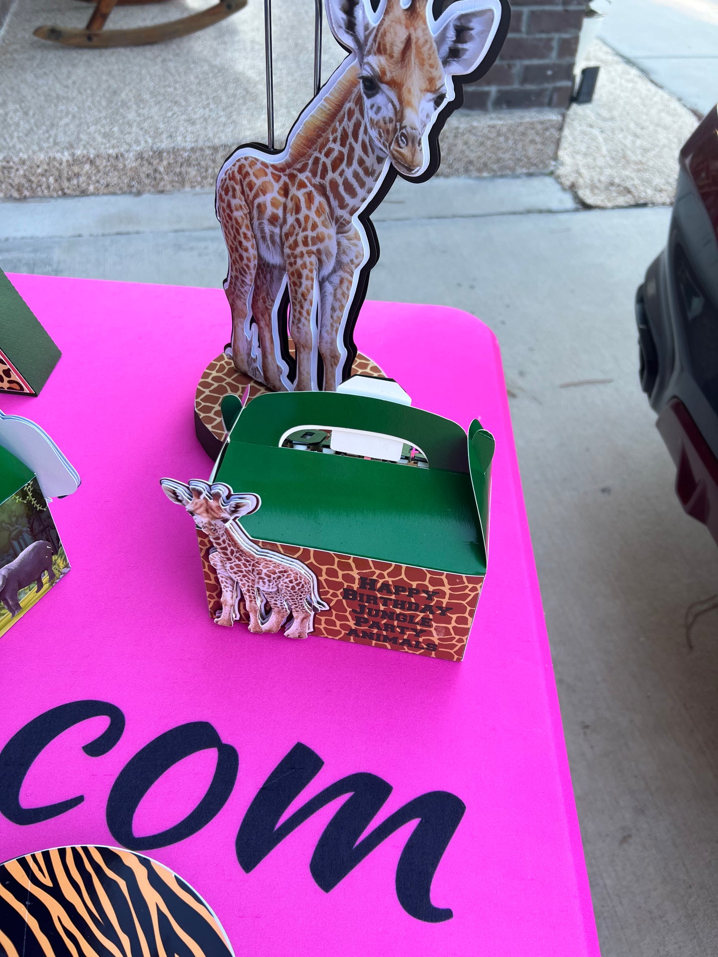 Custom favor/treat/ Gable boxes