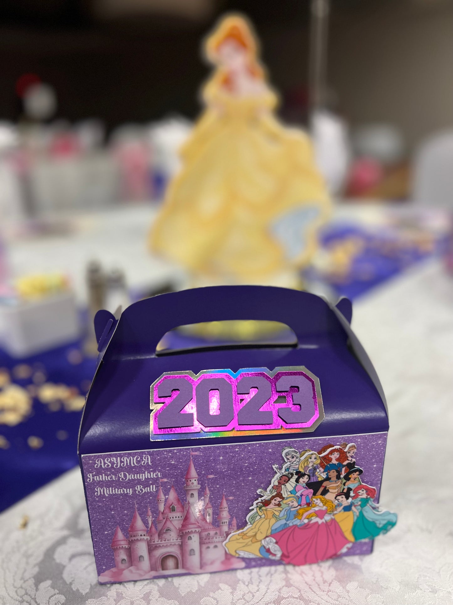 Custom favor/treat/ Gable boxes