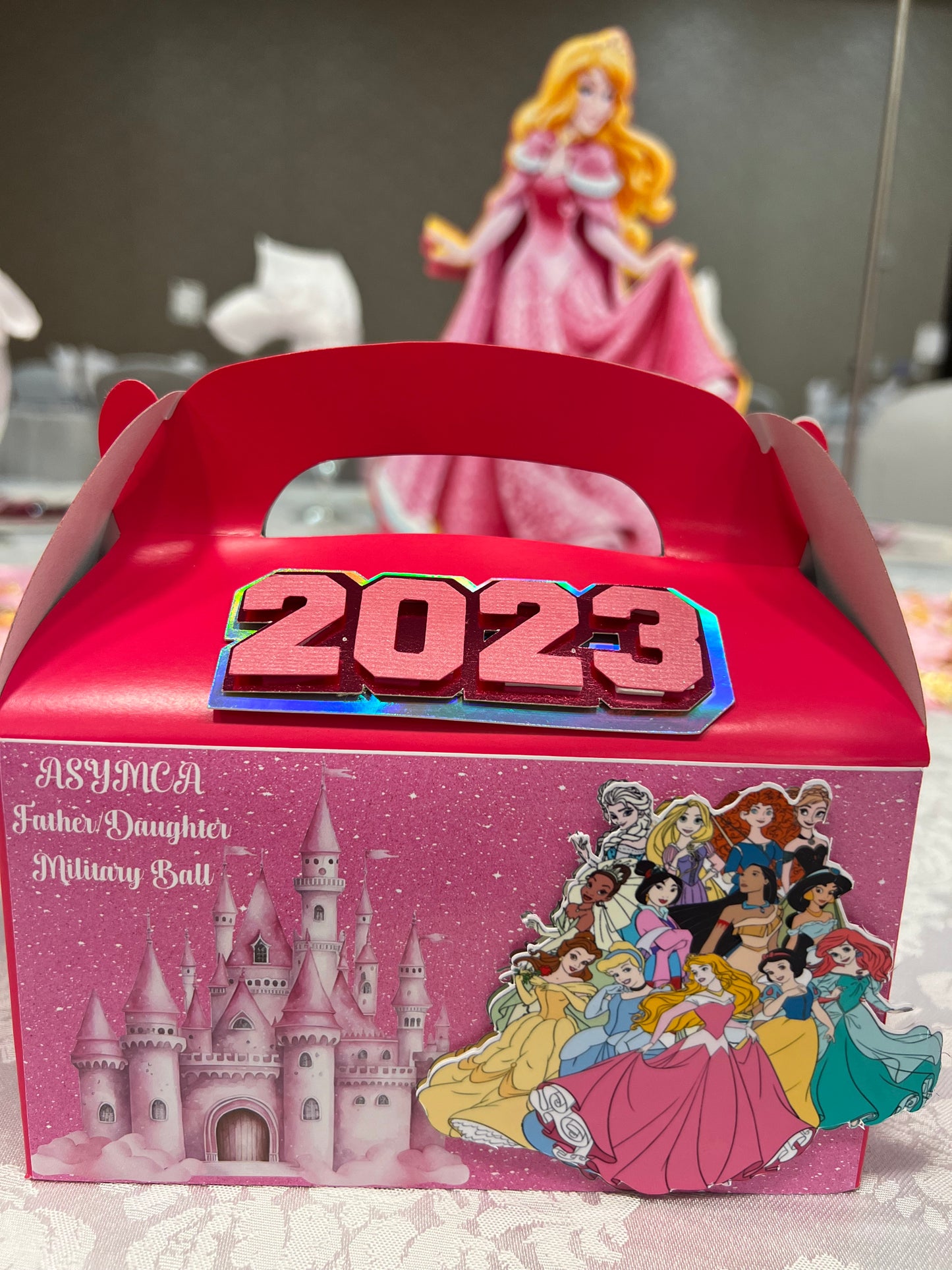 Custom favor/treat/ Gable boxes