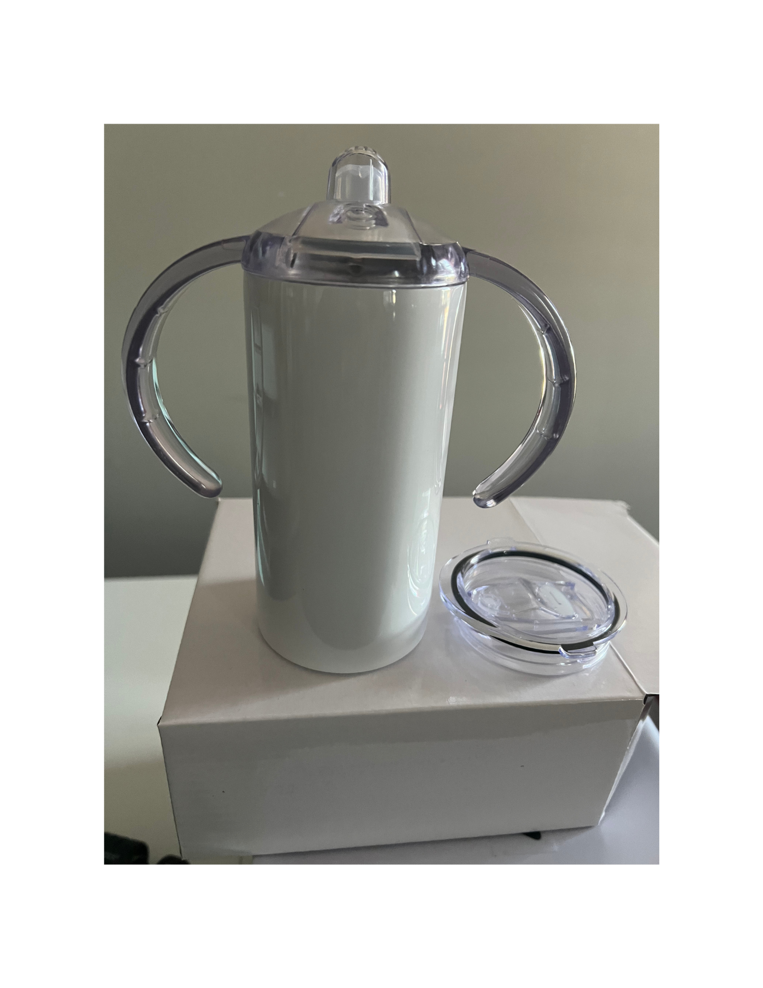 Customized 12 oz Stainless Steel Sippy Cup