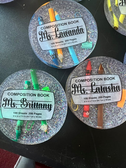 Teacher Appreciation Coasters