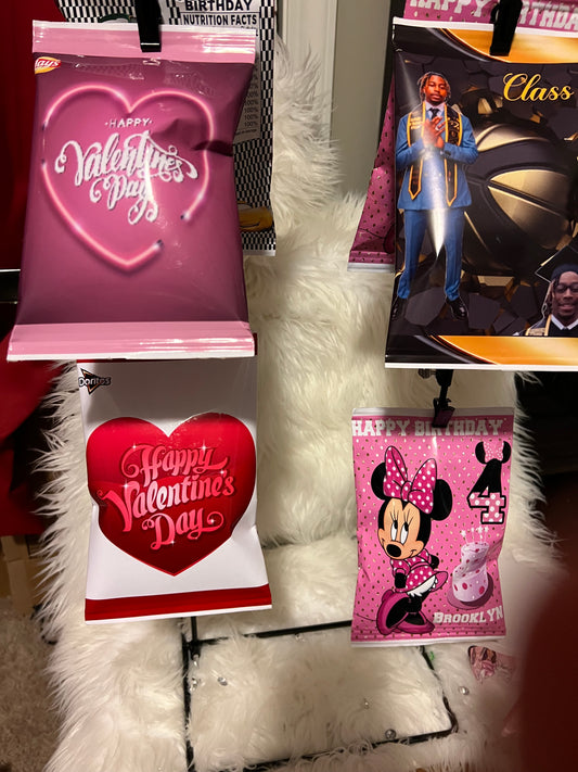 Custom/ Personalized  chip bags