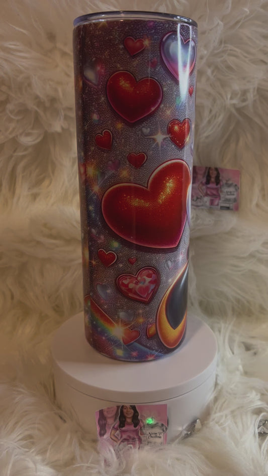 Custom 20 oz Valentine's Tumbler