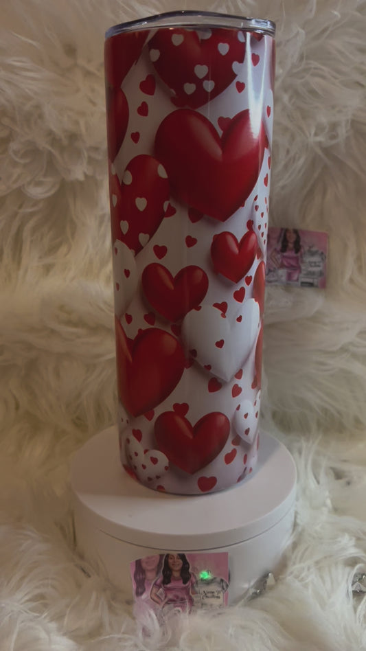 Custom 20 oz Valentine's Tumbler