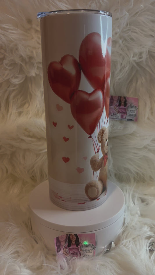 Custom 20 oz Valentine's Tumbler