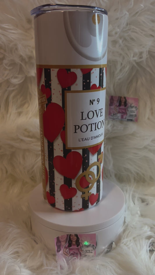 Custom 20 oz Valentine's Tumbler